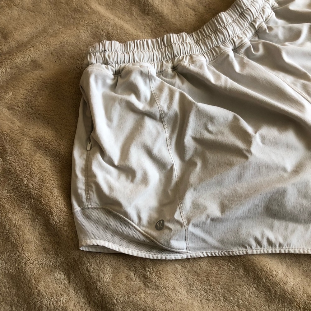 White Lululemon Shorts